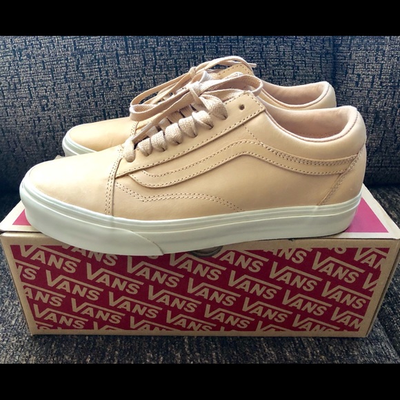 vans old skool dx veggie tan leather